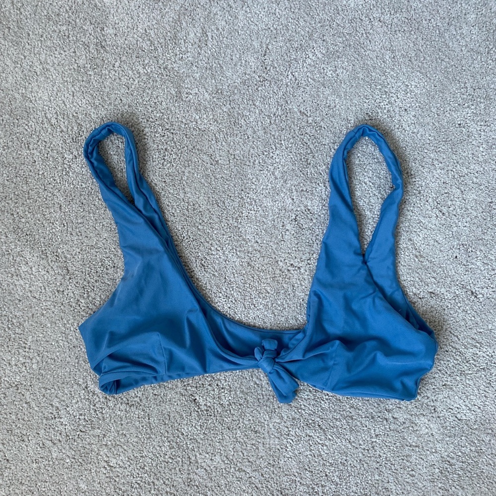 Blue Amuse Society Bikini Top